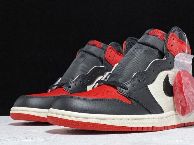1 Bred 555088-610 High Toe Retro OG Air Jordan 0617